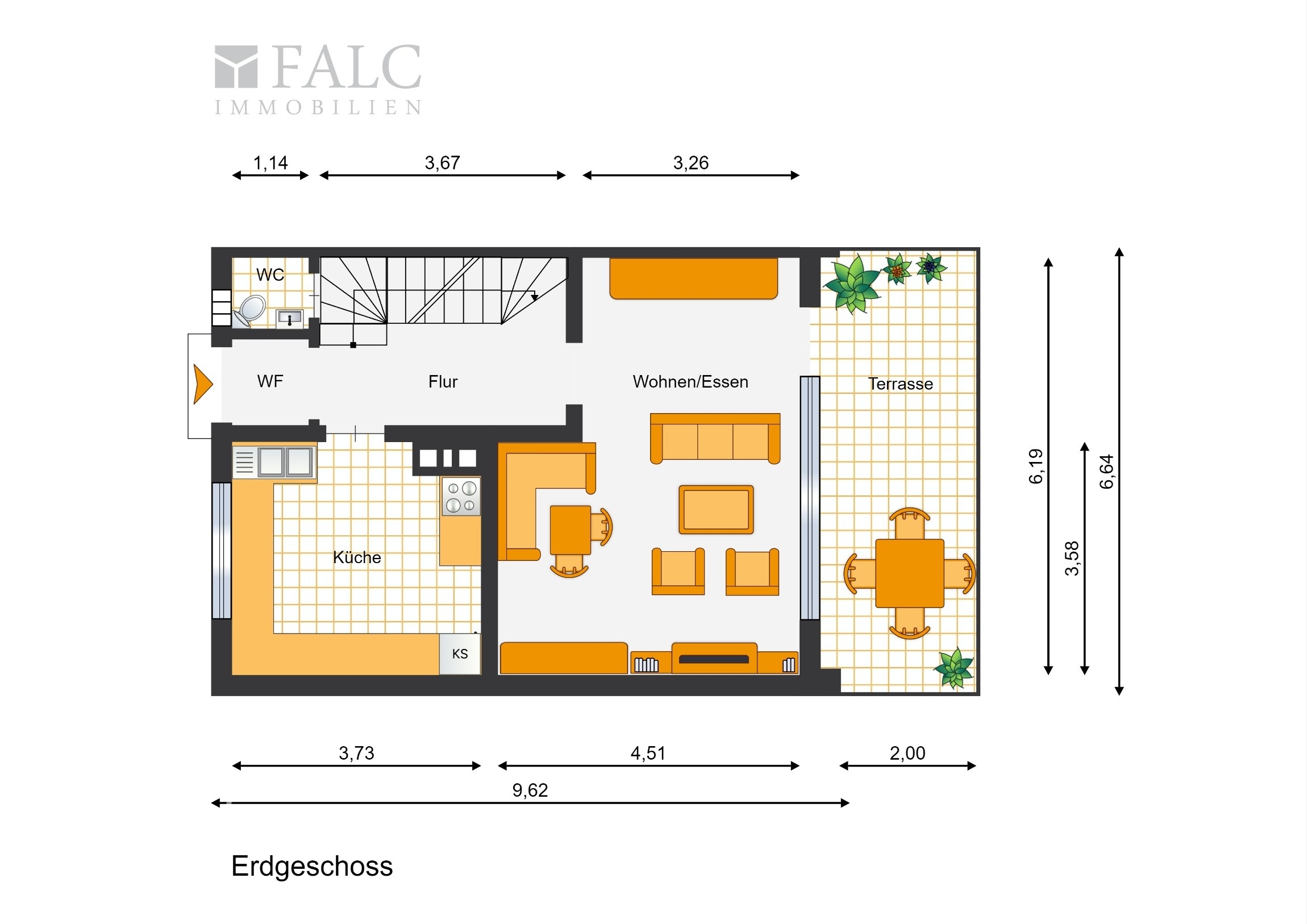 Grundriss Erdgeschoss